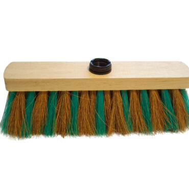 Balai coco zébré fibre naturelle, 29cm