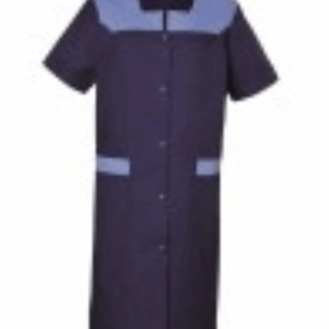 Blouse bleue professionnelle