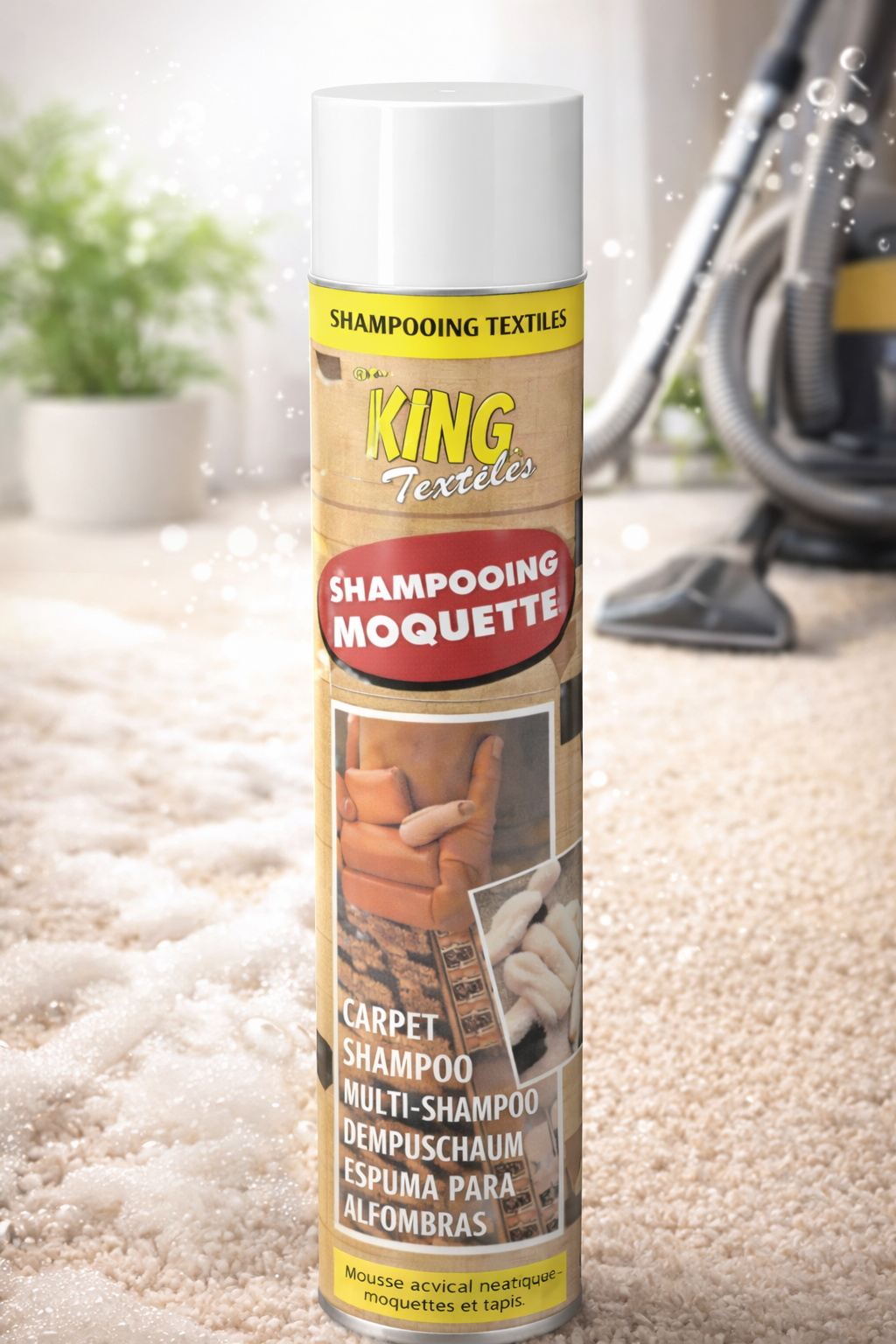Shampooing King Moquette Aerosol