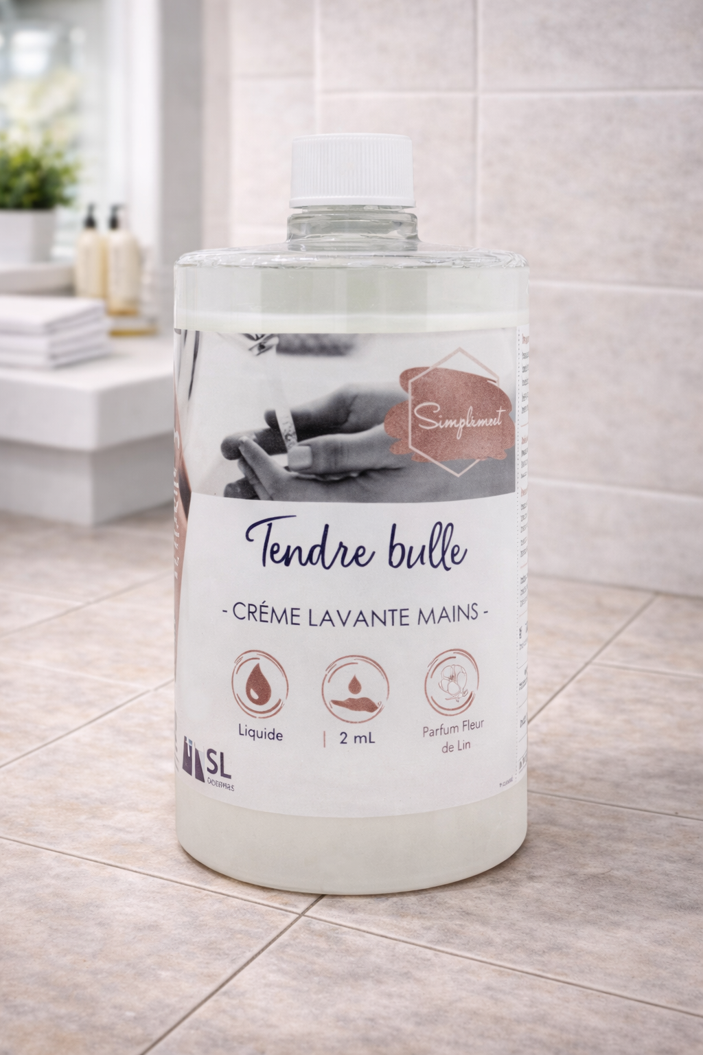 Savon Main Pousse Mousse Vent De Rose 500ml