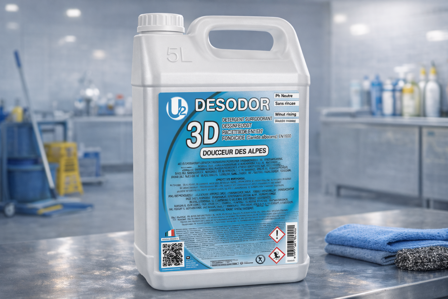 Détergent 3d U2 Douceur Des Alpes