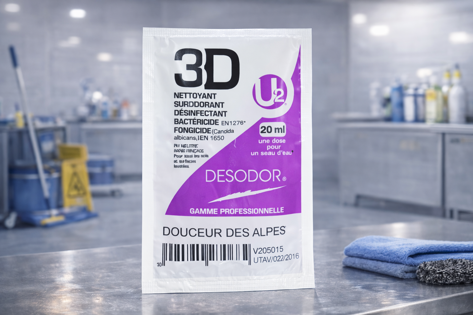 Dose Détergent 3D U2 Douceur Des Alpes