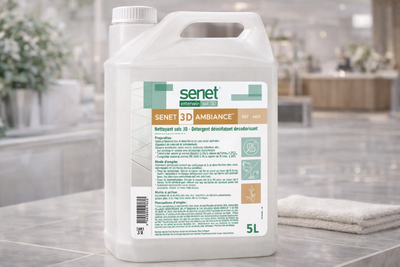 Détergent 3d Senet Ambiance