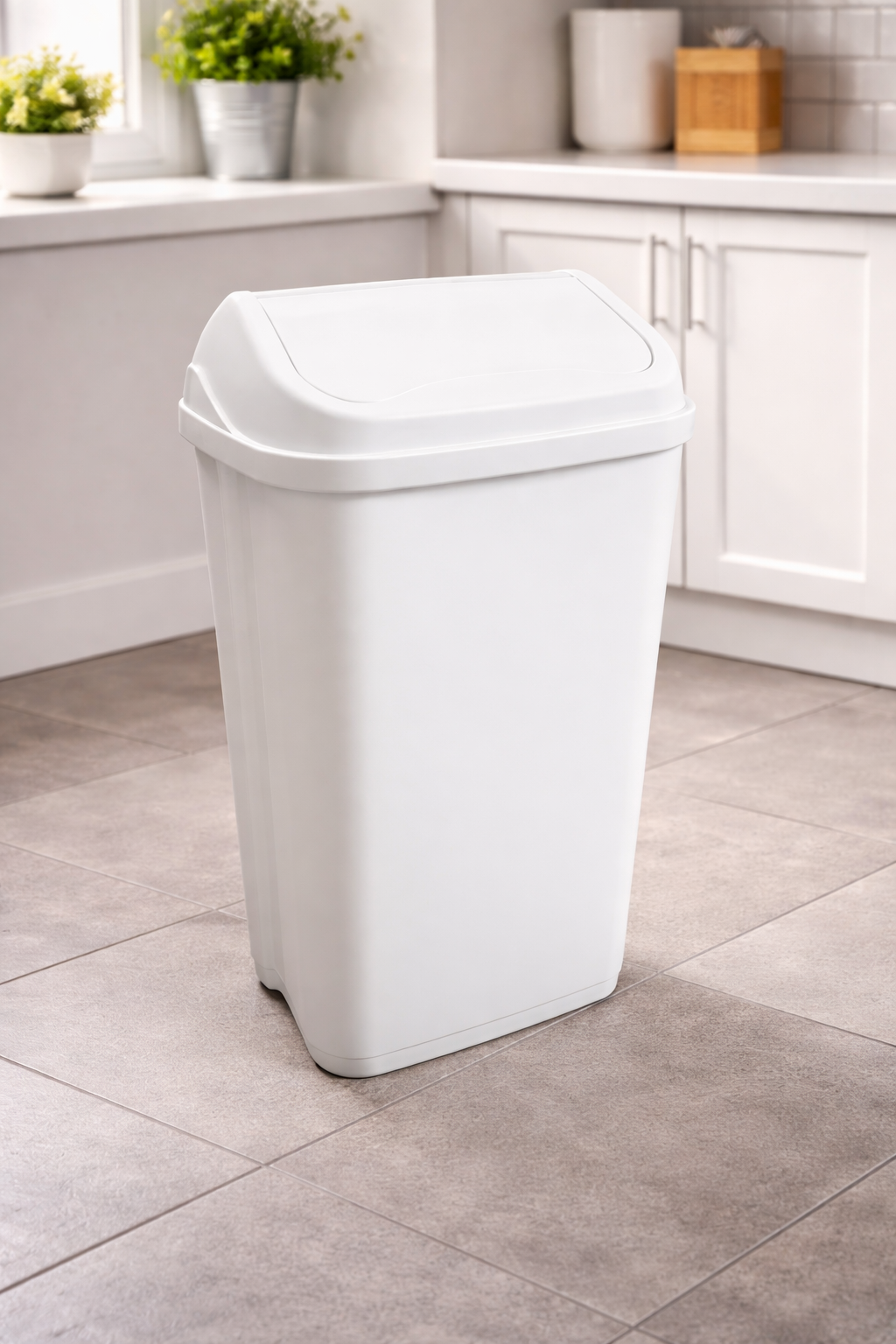 Poubelle Couvercle Basculant 50l