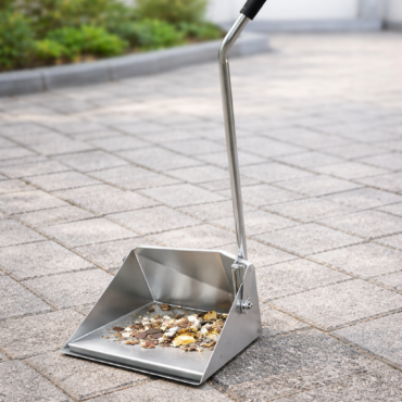 Pelle Metallique Avec Manche Vertical Acier