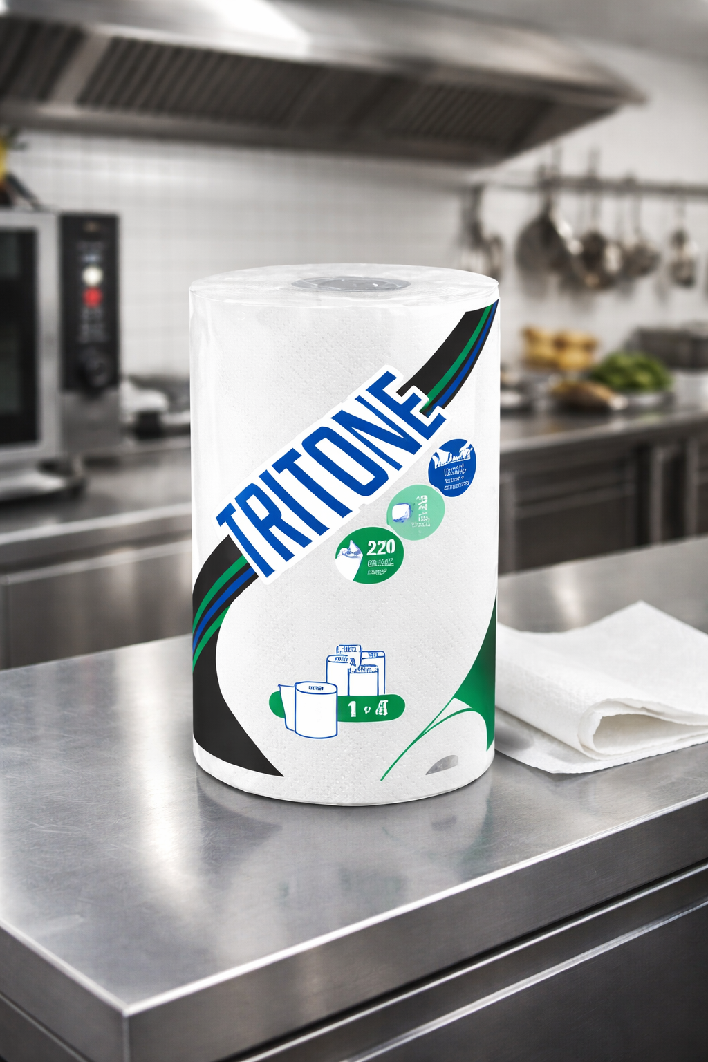 Essuie Tout Blanc Flù Compact 1=5