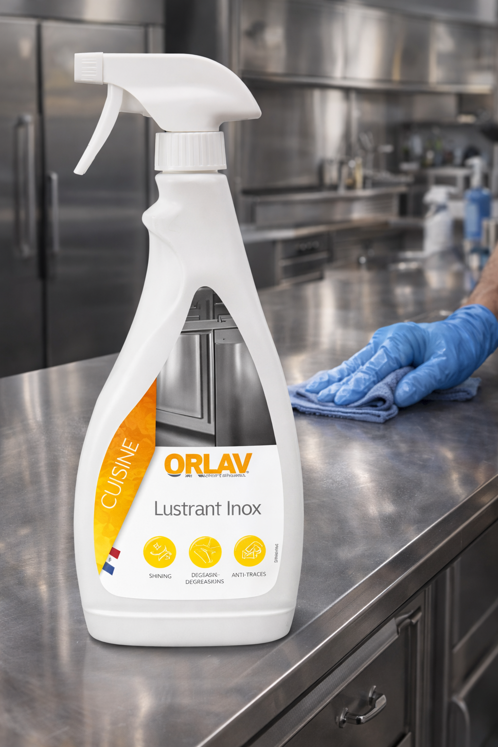 Nettoyant Lustrant Inox Alim