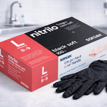 Gant Jetable Nitrile Noir