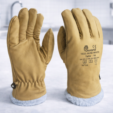 Gant Cuir Fourre