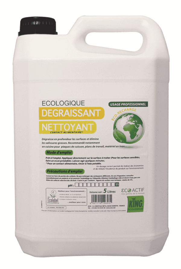 Dégraissant ECOLABEL