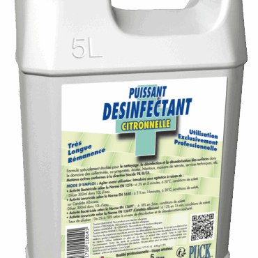 Détergent Désinfectant Puck Citronnelle