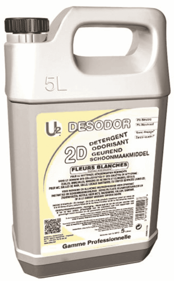 Détergent 2d U2 Fleurs Blanches