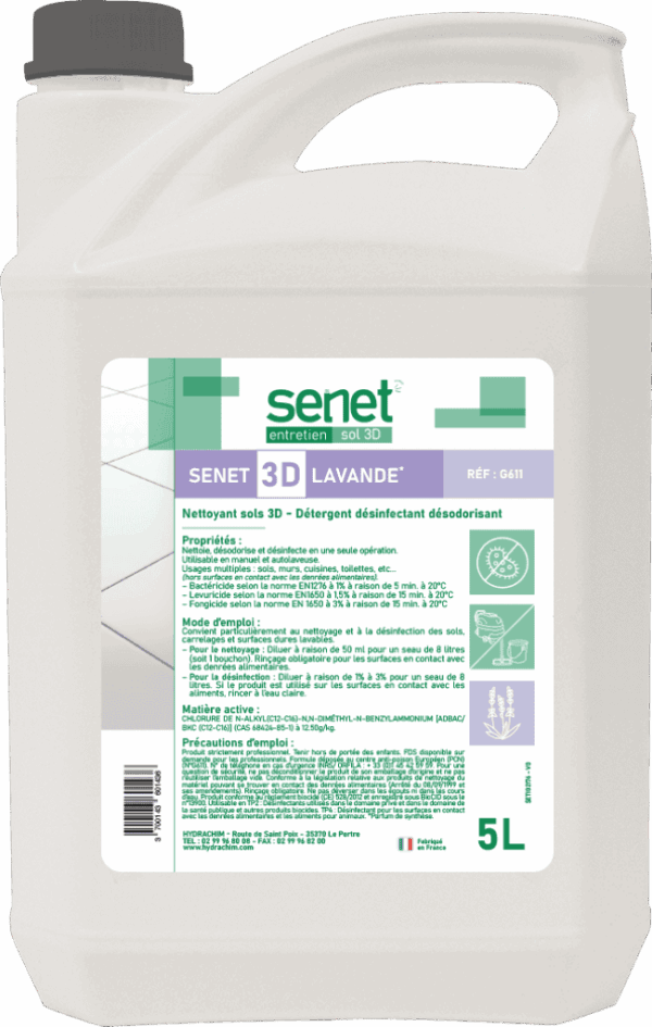 Détergent 3d Senet Lavande