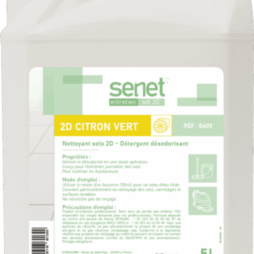 Détergent 2d Senet Citron