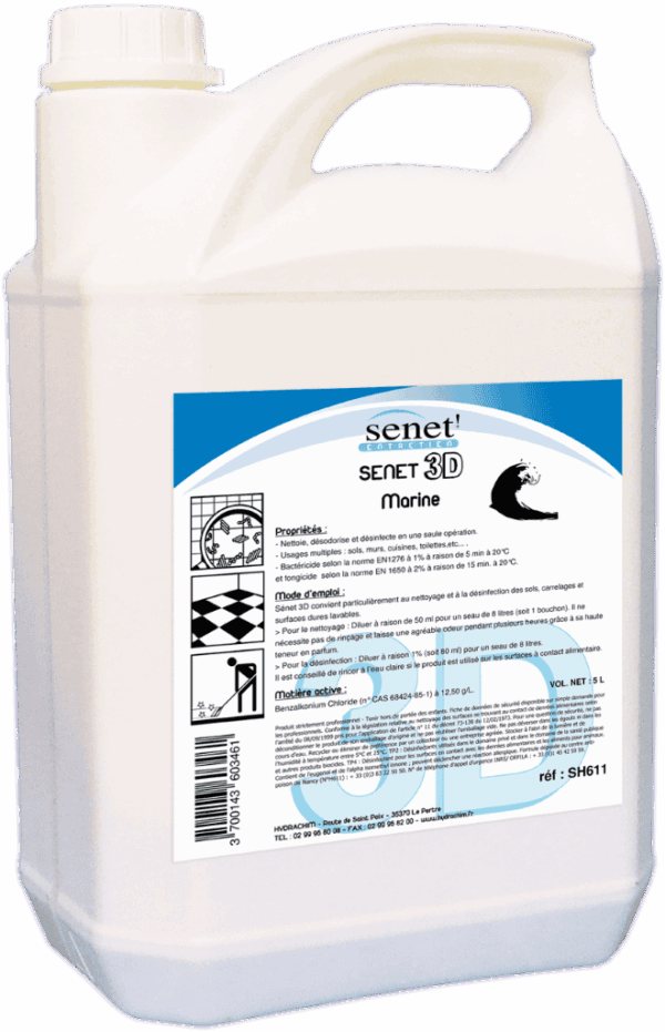 Détergent 3d Senet Marine