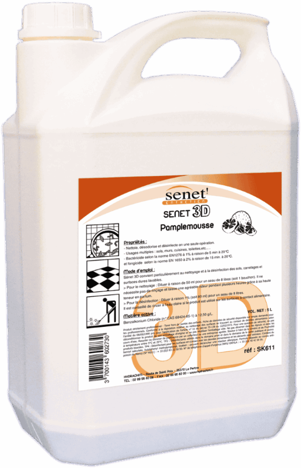 Détergent 3d Senet Pamplemousse