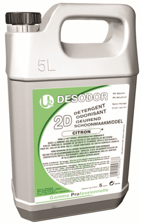 Détergent 2d U2 Citron