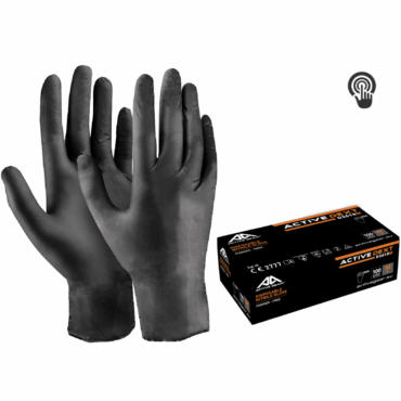 Gant Jetable Nitrile Noir 6gr