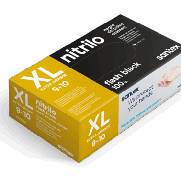 Gant Jetable Nitrile Noir