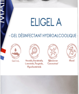 Gel Hydroalcoolique Airless Eligel