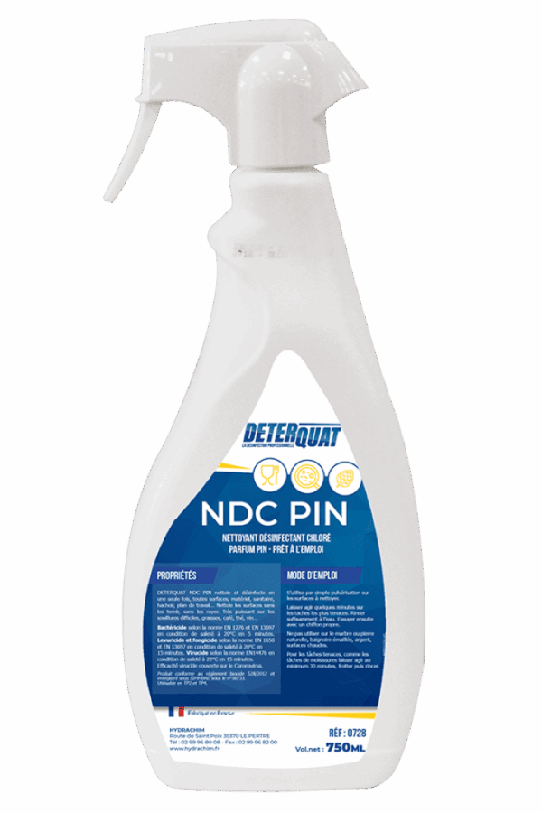 Nettoyant Desinfectant Chlore Ndc
