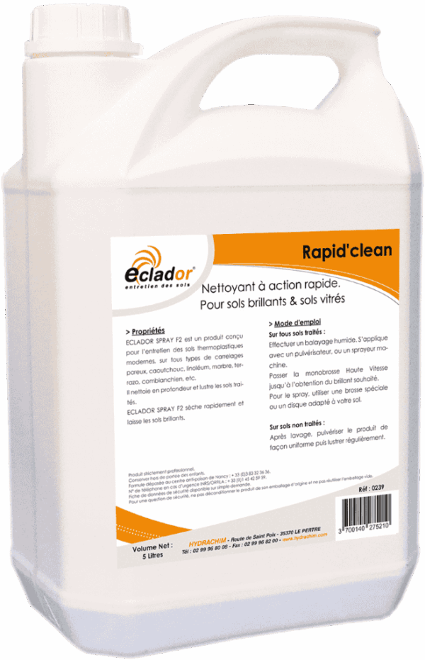 Nettoyant Sol Sechage Rapide