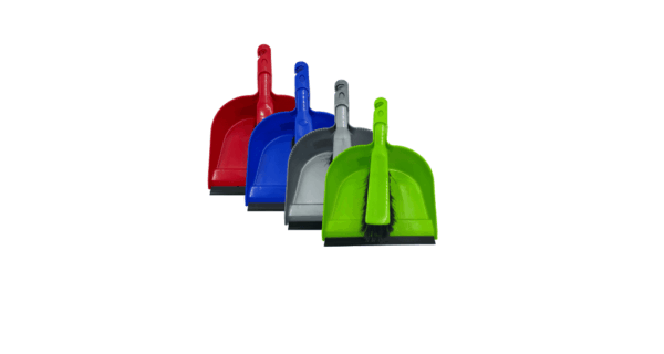 Set Pelle + Balayette Avec Bords Caoutchouc
