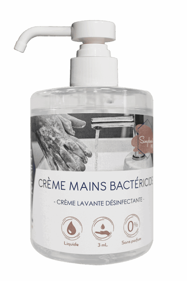 Savon Mains Creme Bactericide